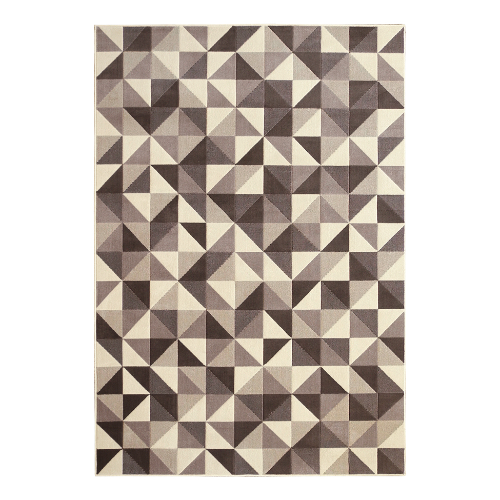 Tapete Supreme Absoluto Retangular Polipropileno (200x290) Cinza