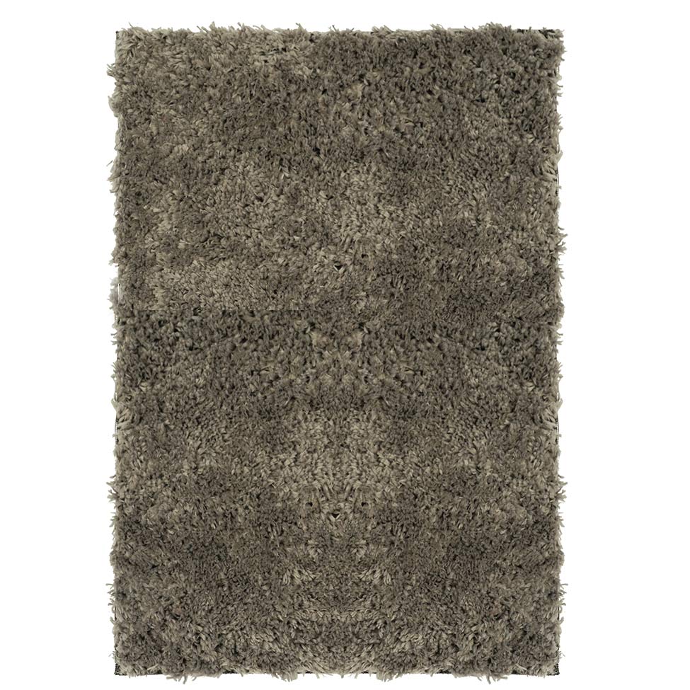Tapete Tufting Foffo Retangular Poliéster 200x250 cm Verde