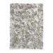 Tapete Tufting Show Bale Retangular Polipropileno 150x200 cm Prata