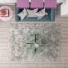 Tapete Tufting Show Bale Retangular Polipropileno 150x200 cm Prata