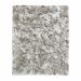 Tapete Tufting Show Bale Retangular Polipropileno 200x250 cm Prata