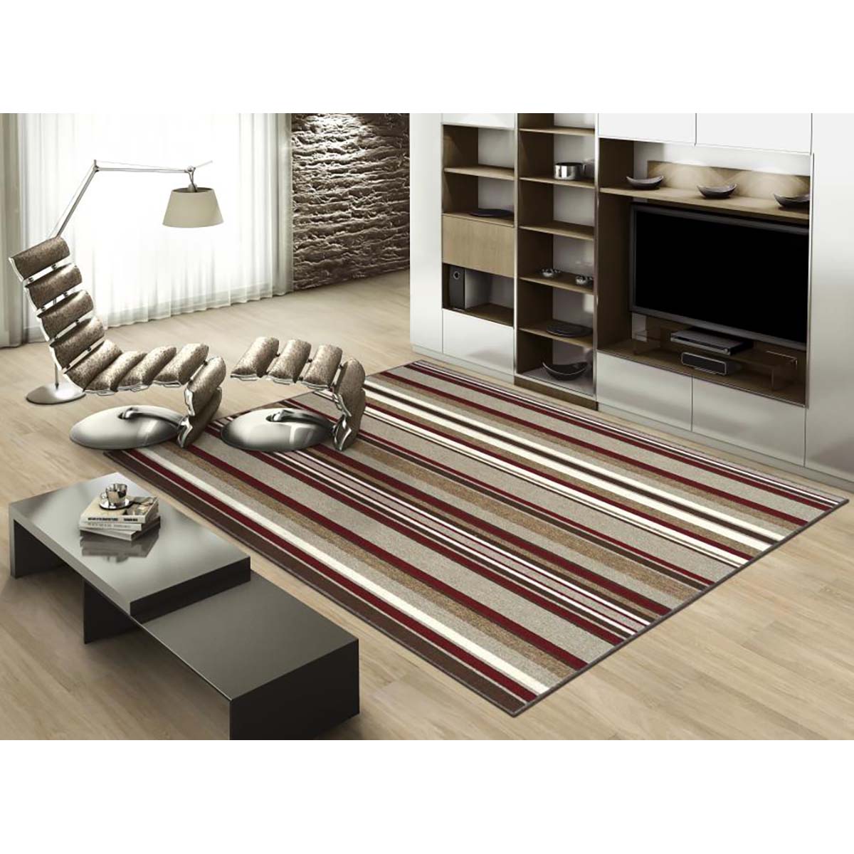Tapete de Sala Aruba Coral 1,50X2,00M - São Carlos