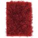 Tapete de Sala Peludo Belmont Vermelho 0,50X0,80M