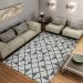 Tapete de Sala Soft Estilo 1,00X1,50M - São Carlos