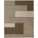Tapete de Sisal Bali Lascas Marrom e Bege 1,00X1,50M