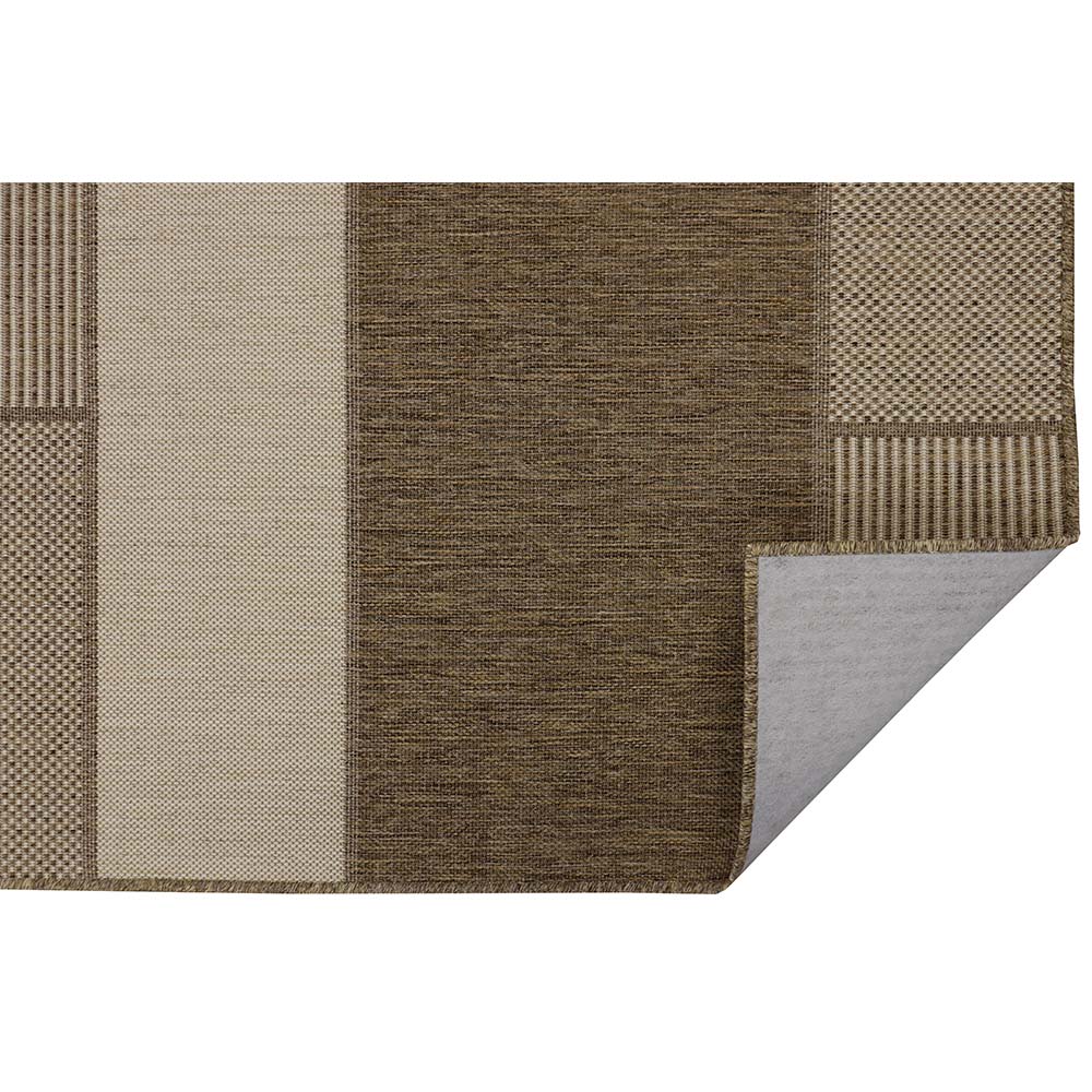 Tapete de Sisal Bali Lascas Marrom e Bege 1,00X1,50M