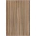 Tapete para Sala Aruba Linhas Marrom 1,00X1,50M