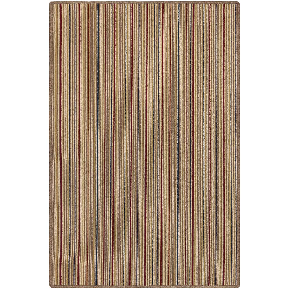 Tapete para Sala Aruba Linhas Marrom 1,00X1,50M