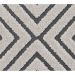 Tapete para Sala Chevron Quadros Cinza 2,00X2,90M