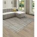 Tapete para Sala Classe A Xadrez Bege 2,00X2,90M