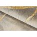 Tapete para Sala Detalhe Dourado Bege-Amarelo 2,00X2,90M