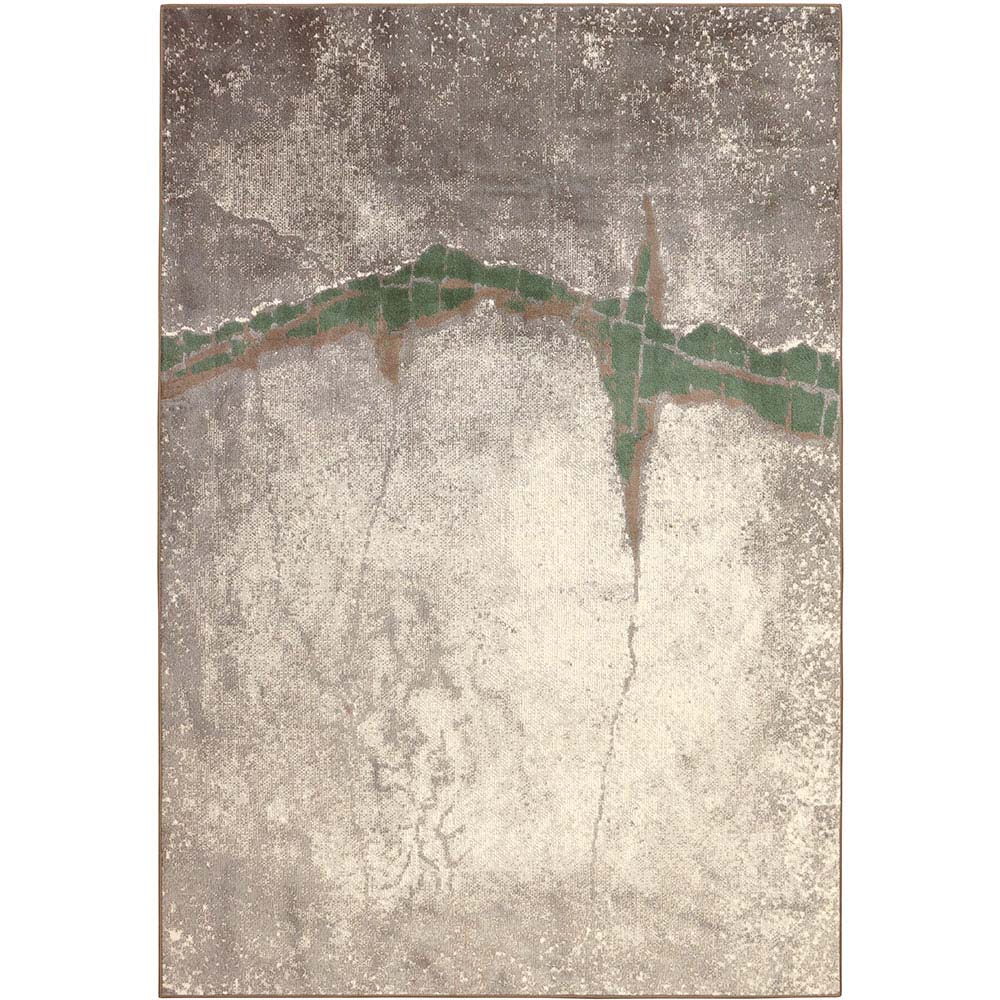 Tapete para Sala Detalhe Musgo Marrom-Verde 2,00X2,50M
