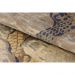 Tapete para Sala Detalhe Rachado Marrom-Bege 1,50X2,00M