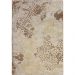 Tapete para Sala Detalhe Renda Marrom-Bege 2,00X2,90M