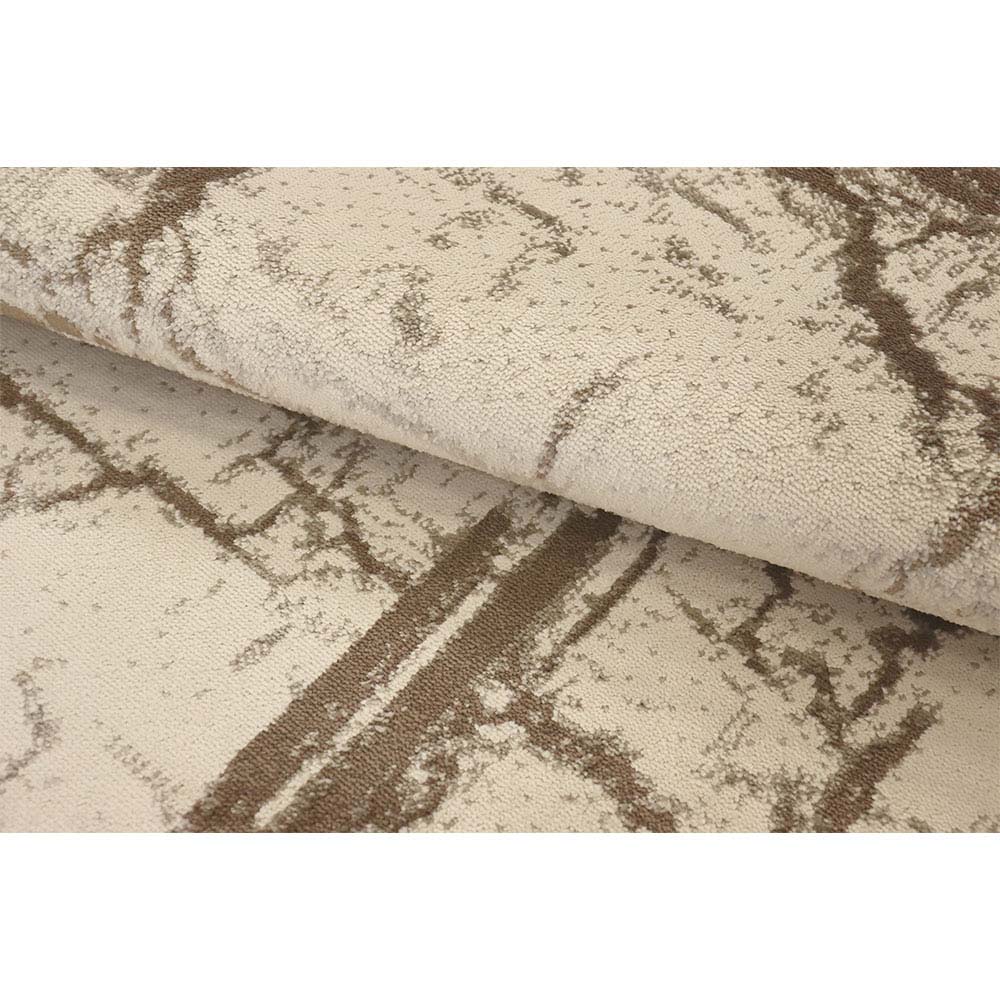 Tapete para Sala Detalhe Seco Bege-Marrom 1,50X2,00M