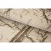 Tapete para Sala Detalhe Seco Bege-Marrom 2,00X2,50M