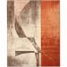 Tapete para Sala Supreme Paris Bege-Vermelho 1,50X2,00M