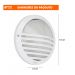 Arandela Taschibra Tartaruga TTC02 Alumínio C/ Lâmpada E27 Bivolt 6500K Luz Fria