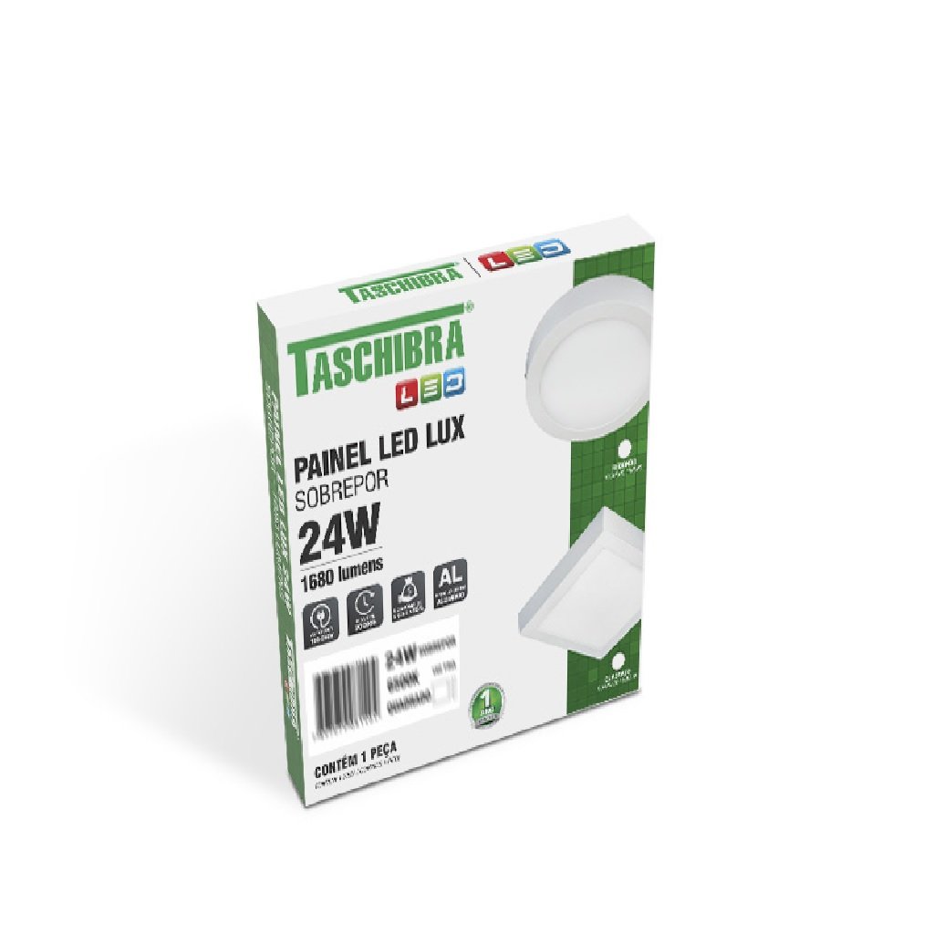 Painel Led 24W Sobrepor Taschibra