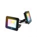 Refletor Taschibra Smart Led Wi-Fi 20W Inteligente CCT+RGB Preto Bivolt