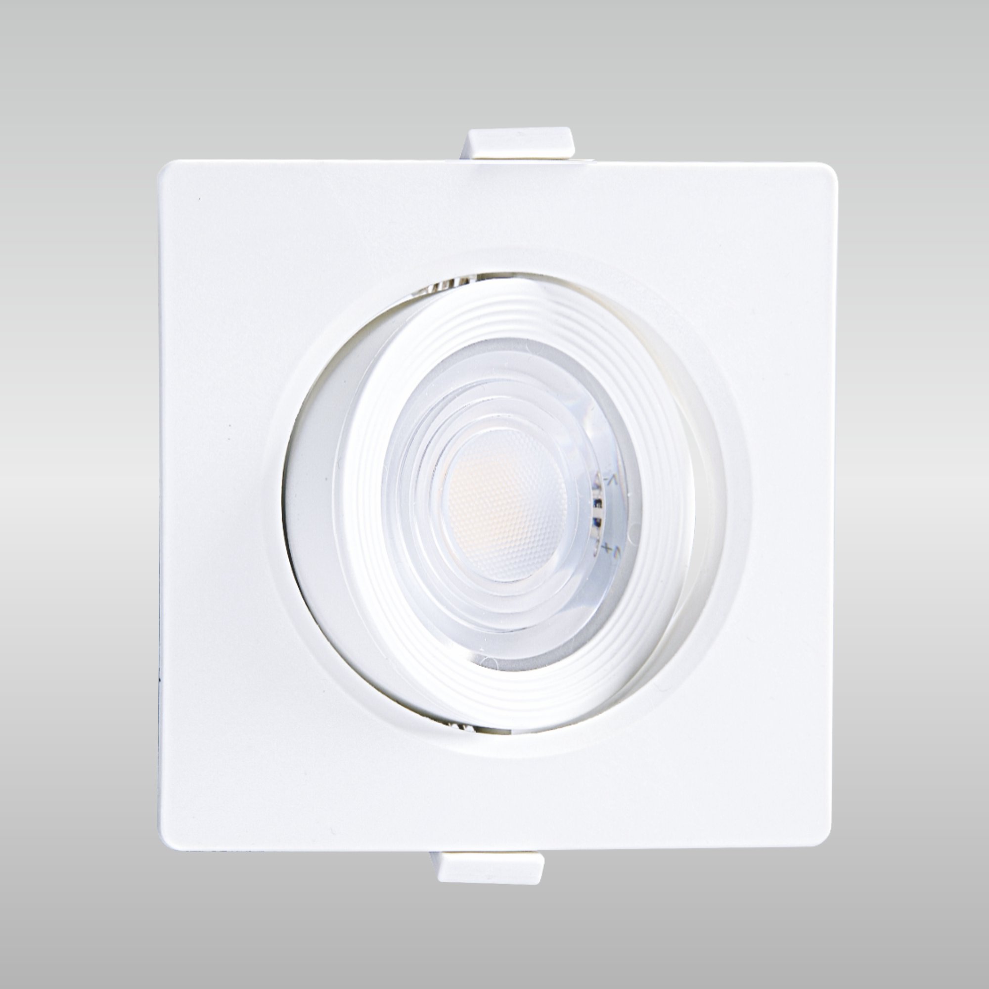 Spot de Led Embutir Alltop Par20 Quadrado 7W Bivolt Taschibra 3000K Luz Quente