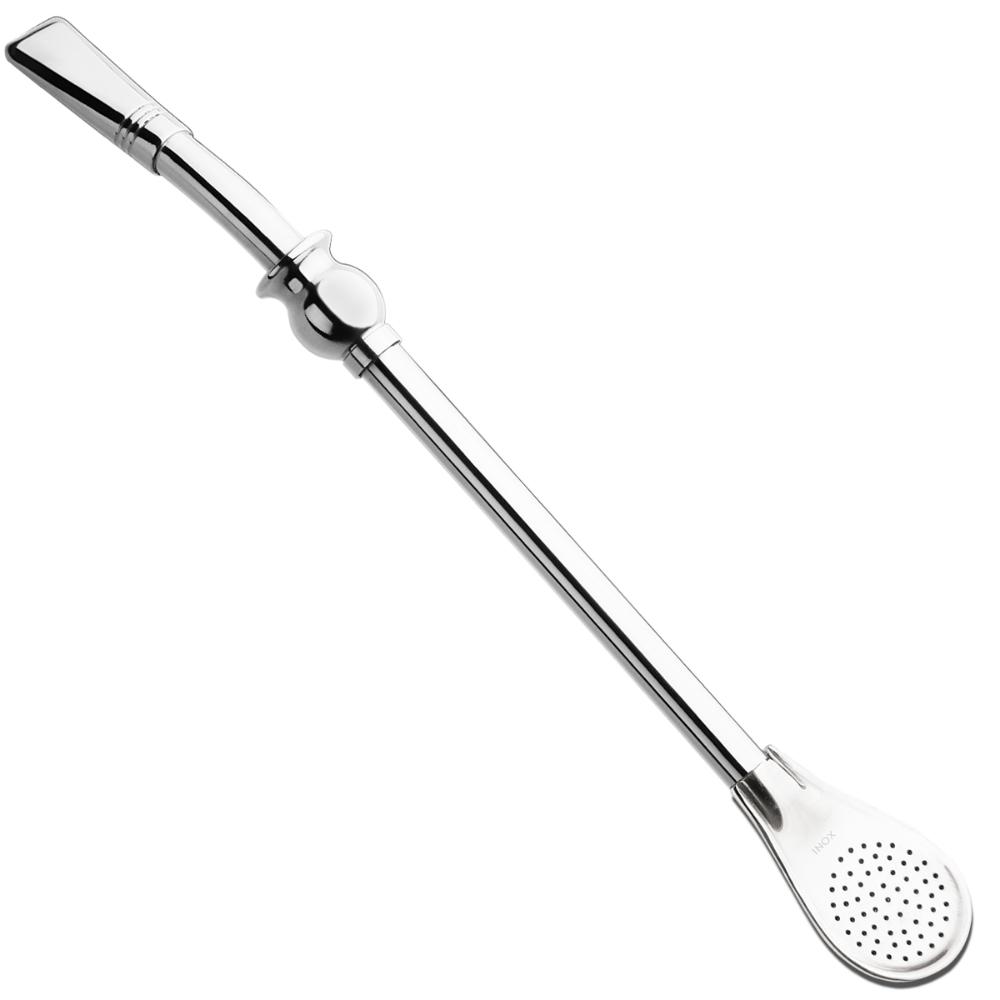 Bomba Aço Inox Anel De Cuia 19cm Sem Rosca Bojo Pera Mate