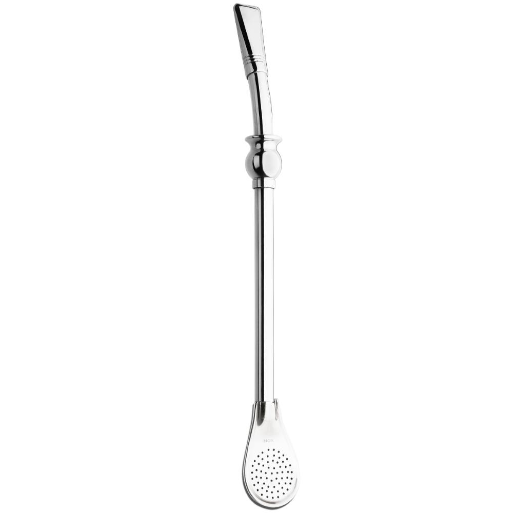 Bomba Aço Inox Anel De Cuia 19cm Sem Rosca Bojo Pera Mate