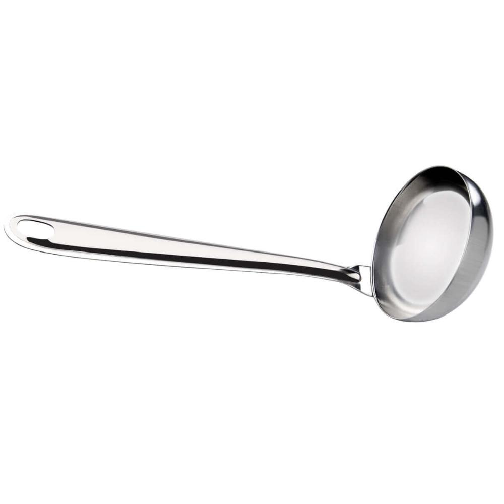 Conjunto 3 Concha de Inox para Sopa Feijão ou Molho Utensílio Cozinha Taumer