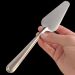 Kit 2 Espátulas para Cortar Bolo Pá Cortador de Fatia Pizza Inox Taumer