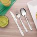 Kit 25 Colheres Grandes de Inox para Servir Arroz Molhos par