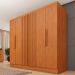 Guarda-Roupa Casal Itaperuna 6 Portas 4 Gavetas Cinamomo