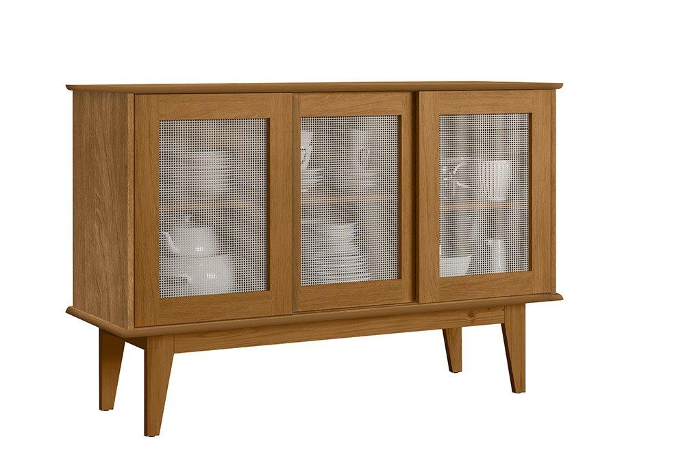 Aparador Buffet Detroit 3 Portas Nature - Tebarrot