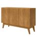 Balcao Buffet Ares 3 Portas 122 cm Nature Tebar