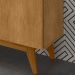 Balcao Buffet Ares 4 Portas 161 cm Nature Tebar