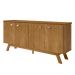 Balcao Buffet Atlanta 4 Portas 164 cm Nature Tebar