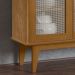 Balcao Buffet Detroit 3 Portas Correr 125 cm Nature Tebar