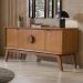 Balcao Buffet Paris 4 Portas 164 cm Nature Tebar