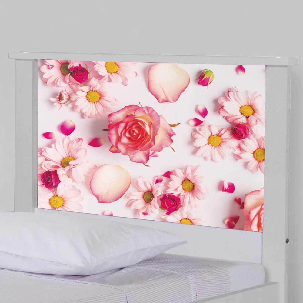 Bicama Rosas com Colchões