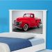 Bicama Solteiro Carro Classic Red com Colchões