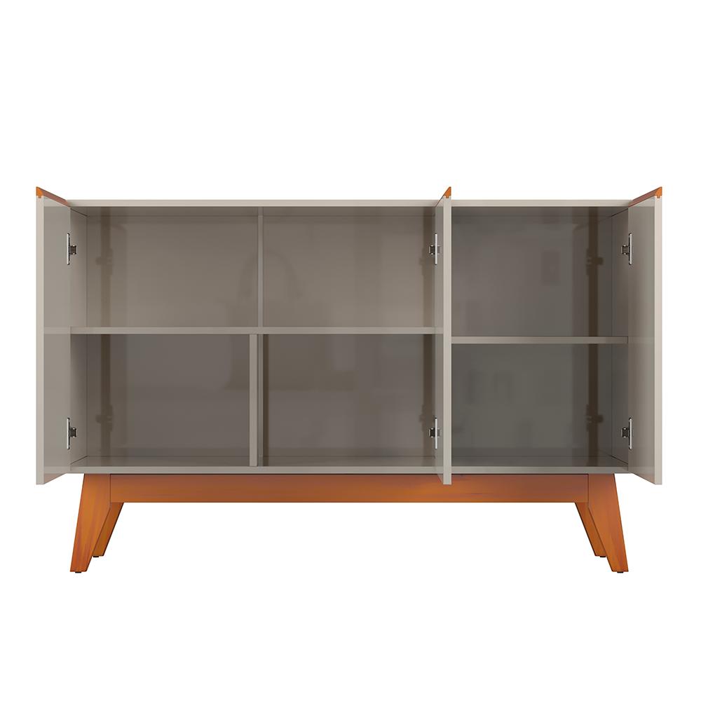 Buffet 3 Portas para Sala de Jantar Porto Off White Nature