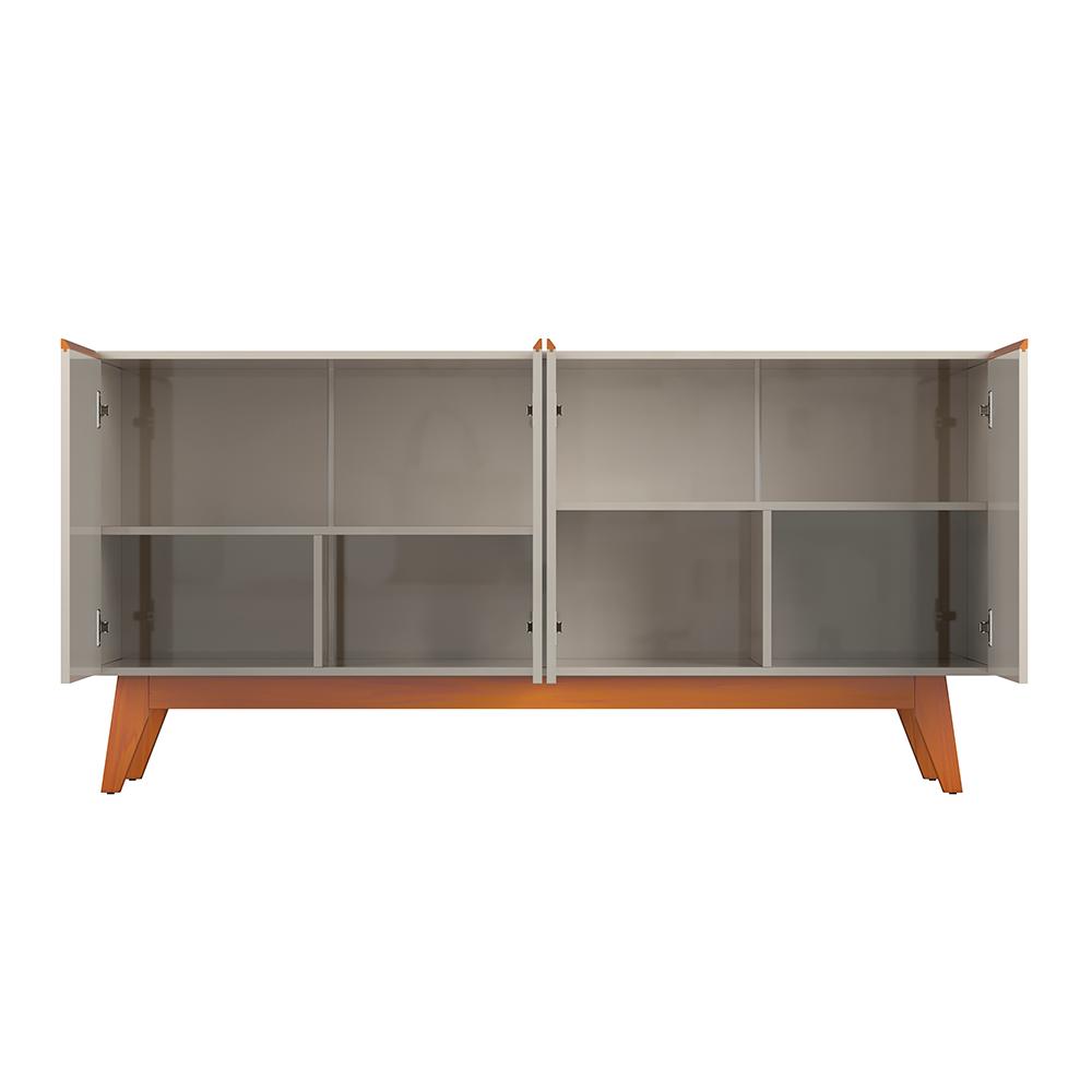 Buffet 4 Portas para Sala de Jantar Porto Off White Nature