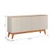 Buffet 4 Portas para Sala de Jantar Porto Off White Nature