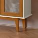 Buffet Aparador 4 Portas Sala De Jantar 12X87 Off White Nature Tebar