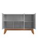 Buffet Ares Lux 3 Portas Branco - Tebarrot