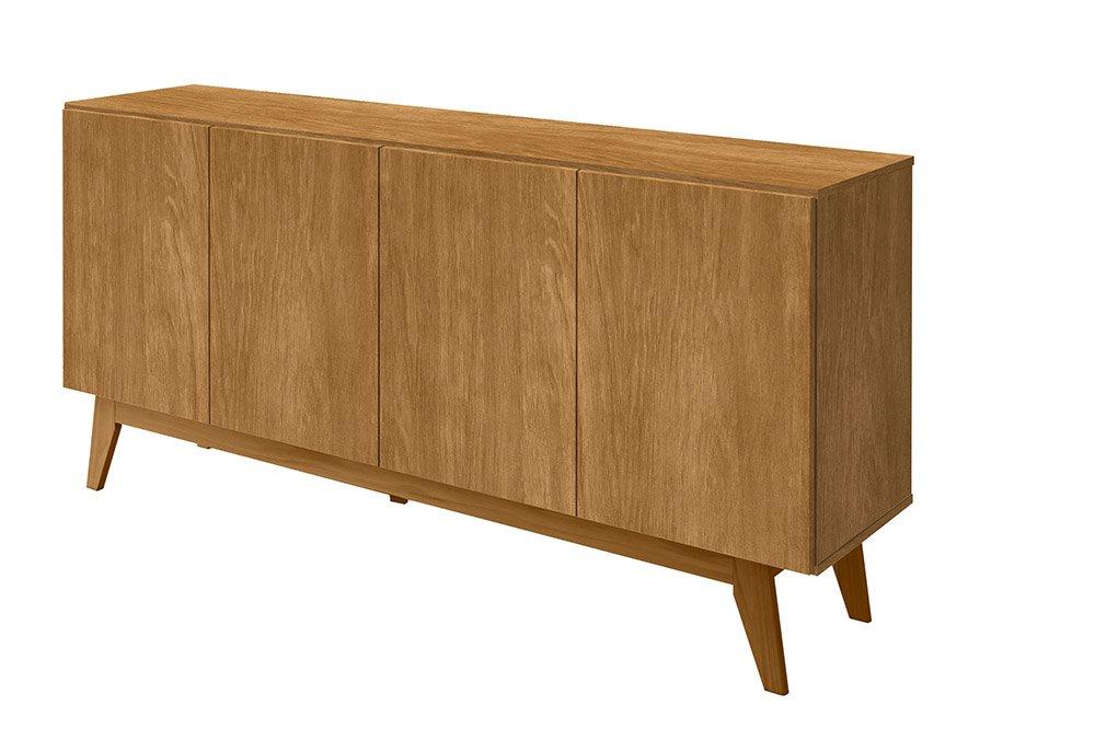 Buffet Ares Lux 4 Portas Nature - Tebarrot
