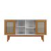 Buffet Detroit 04 Portas Branco/Nature - Tebarrot