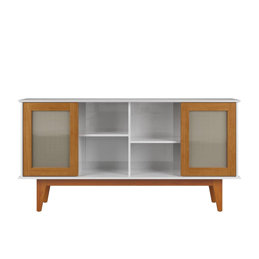 Buffet Detroit 04 Portas Branco/Nature - Tebarrot