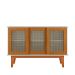 Buffet Detroit 3 PT Off White e Madeira