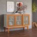 Buffet Detroit 3 PT Off White e Madeira