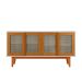 Buffet Detroit 4 PT Off White e Madeira